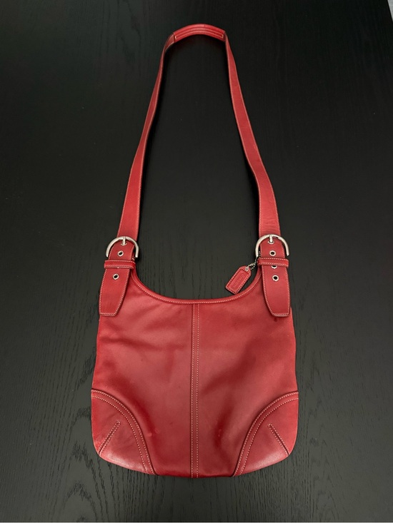 Coach Handbags - Vintage Coach Red Soho Crossbody Bag